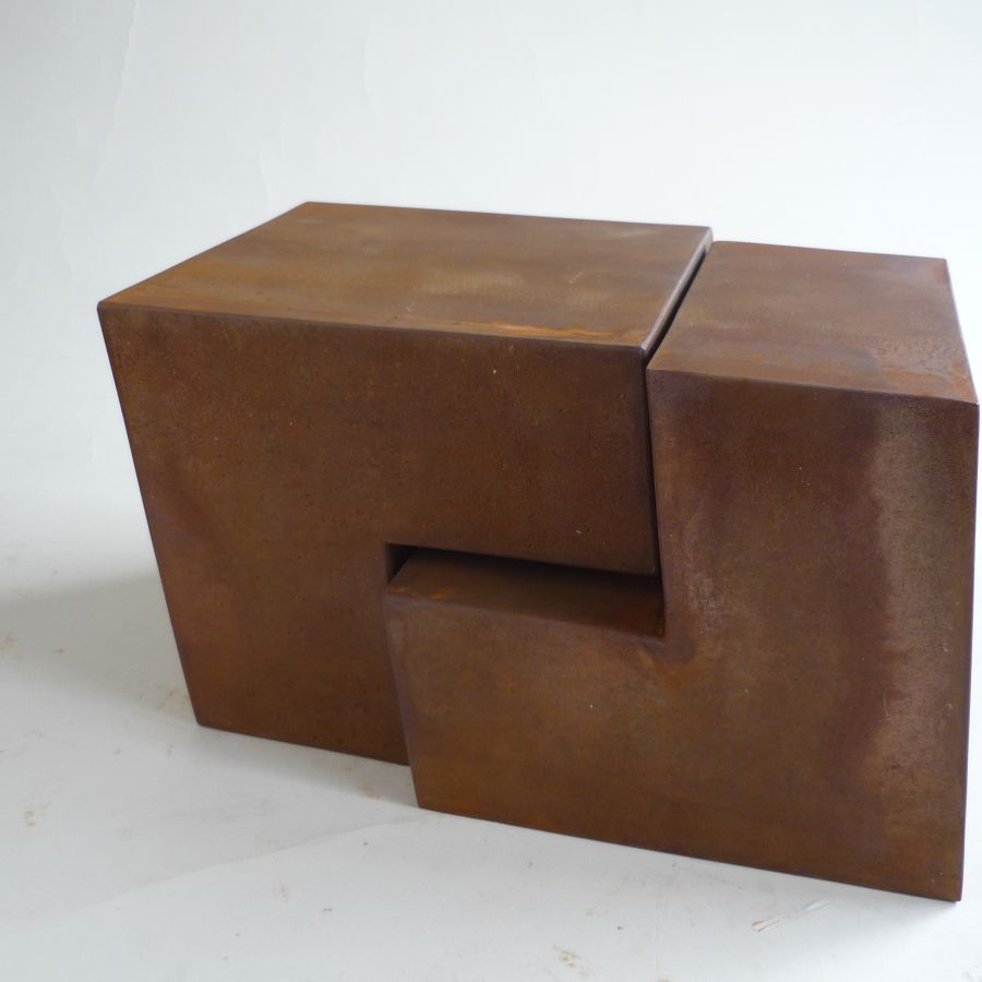 Verwandlung,2011, Corten-Stahl,21 x 15,2 x 17 cm
